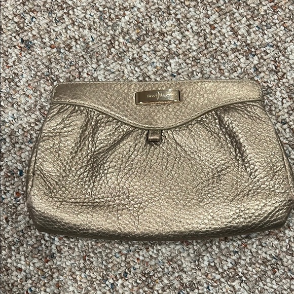 Cole Haan Handbags - Cole Haan Metallic Gold Clutch